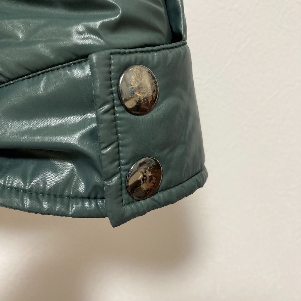 Dolce & Gabbana Circle Pattern Padded Jacket 48 Green — view 9