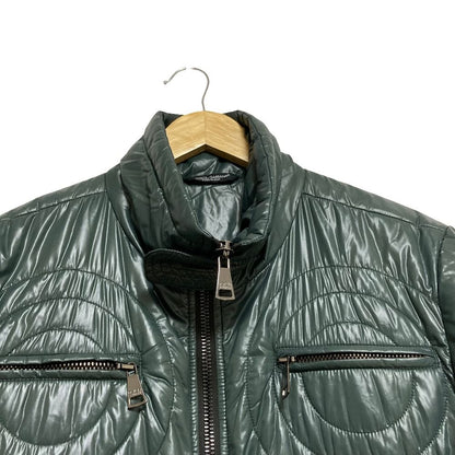 Dolce & Gabbana Circle Pattern Padded Jacket 48 Green — view 4