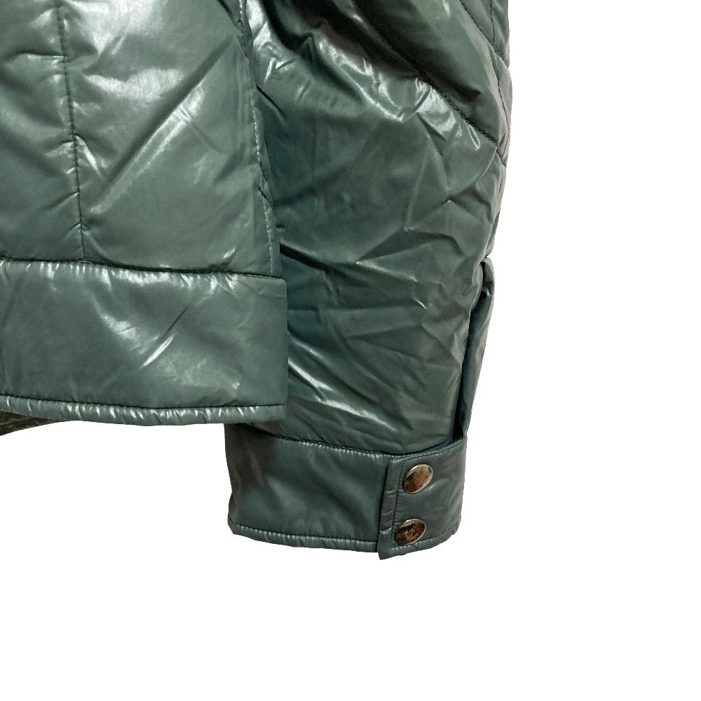 Dolce & Gabbana Circle Pattern Padded Jacket 48 Green — view 7