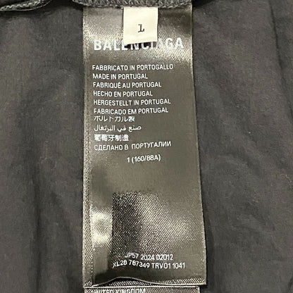 Balenciaga Year Pigalle Transfer Print Oversize T-Shirt L Black — view 5
