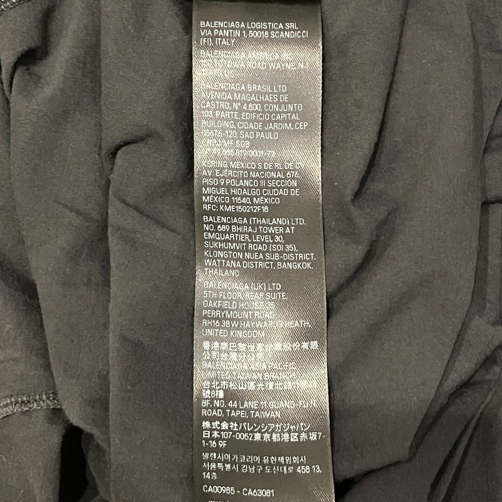 Balenciaga Year Pigalle Transfer Print Oversize T-Shirt L Black — view 8