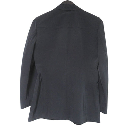 Prada Tailored Jacket Trousers Pants Suit Set 42 40 Black — view 3