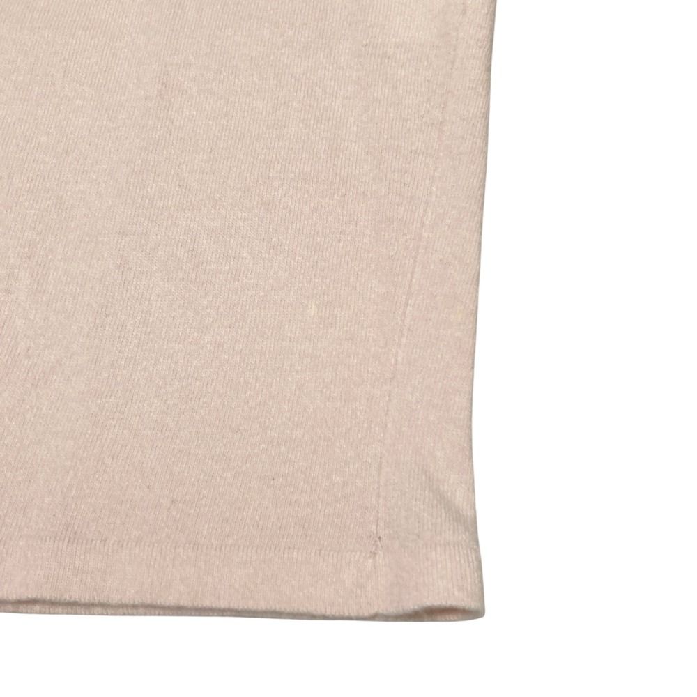 Chanel High Neck Zip Knit Sweater 36 Pink — view 6