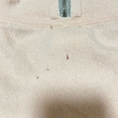 Chanel High Neck Zip Knit Sweater 36 Pink — view 8