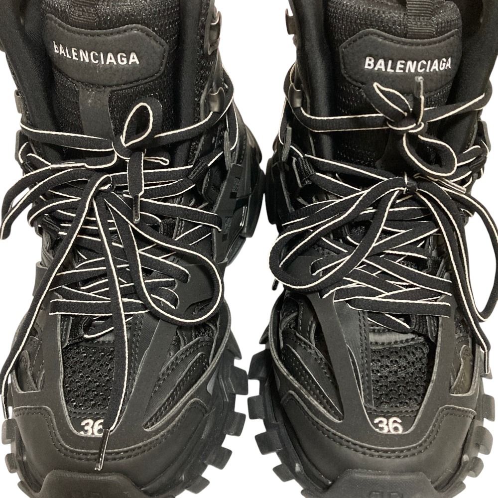 Balenciaga Track Hike High Cut Sneakers Black — view 4