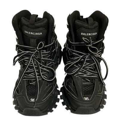 Balenciaga Track Hike High Cut Sneakers Black — view 2