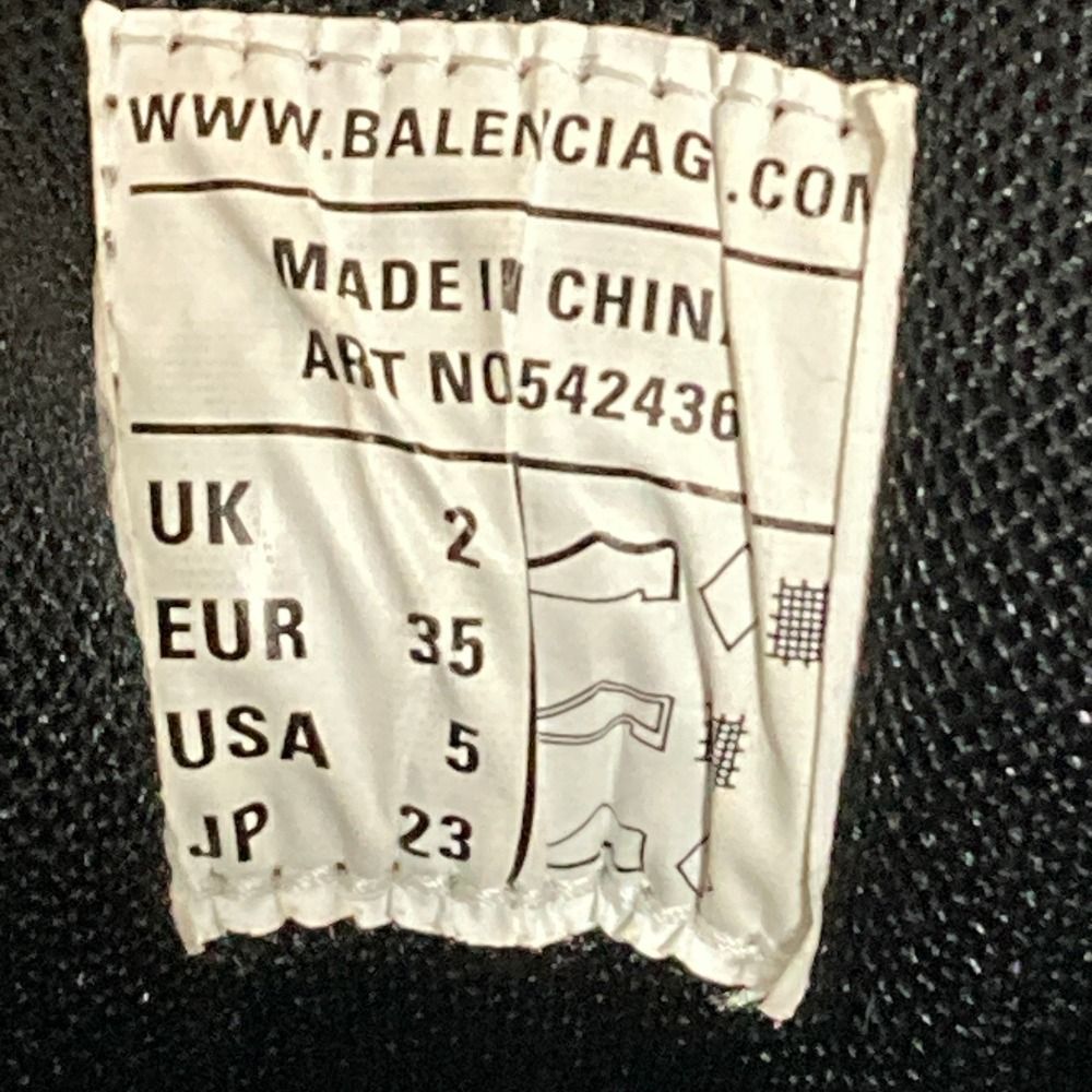 Balenciaga Track Sneakers 23 cm Black — view 9