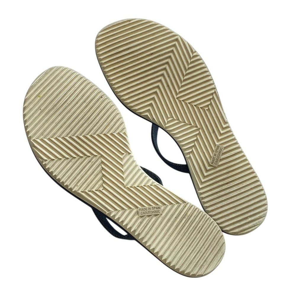 Hermes Caranella Chaine D'ancre Beach Sandals Around Black — view 6