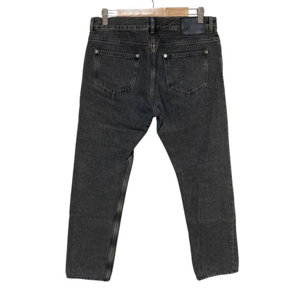 Louis Vuitton Monogram Logo Patch Denim Pants 32 Gray — view 2