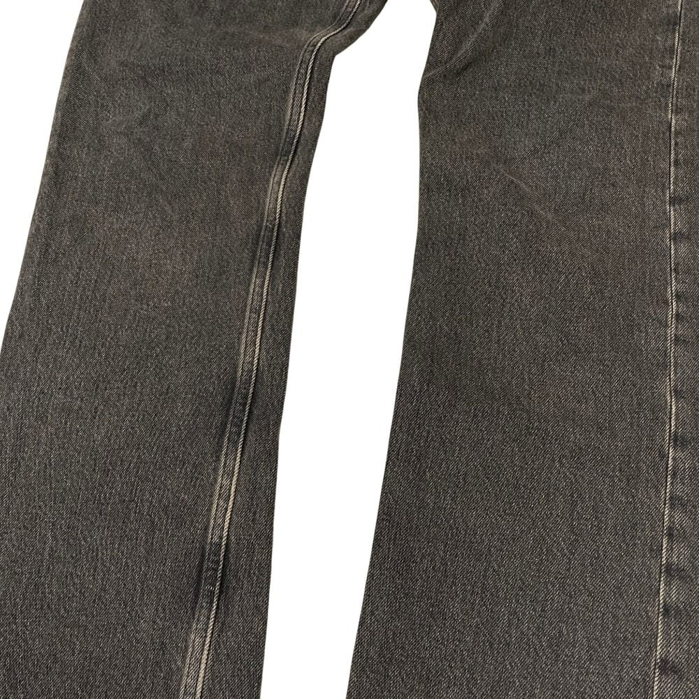 Louis Vuitton Monogram Logo Patch Denim Pants 32 Gray — view 7