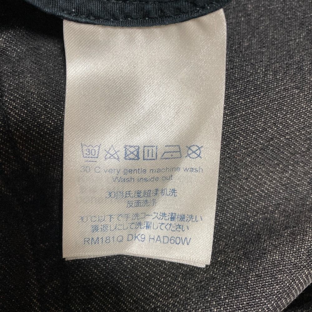Louis Vuitton Monogram Logo Patch Denim Pants 32 Gray — view 8