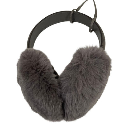 Gucci Guccissima Neck Strap Ear Muffs Gray — view 2