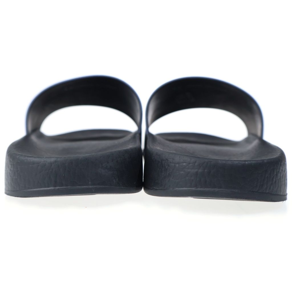 Moncler Tricolor Logo Rubber Sandals Black — view 3