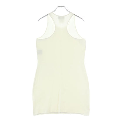 Chanel CC Logo Piping Sleeveless Knit White 40 Sweater — view 2
