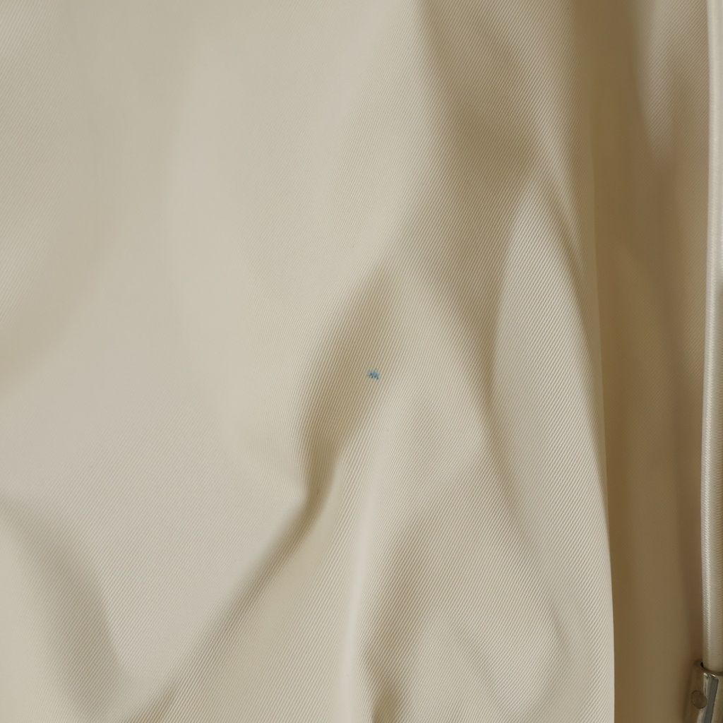 Moncler Hendaye Belted Down Jacket Ivory White 0 — view 3