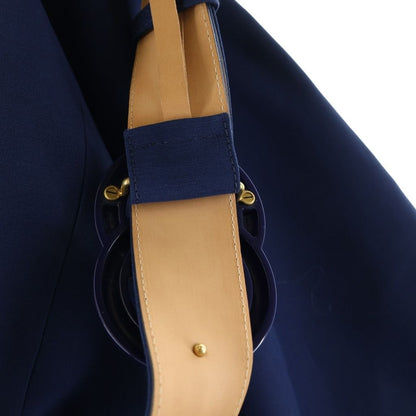 Gucci GG Belt Tight Skirt Blue 38 — view 6