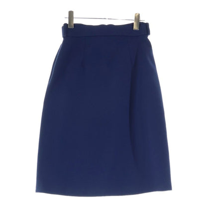 Gucci GG Belt Tight Skirt Blue 38 — view 2