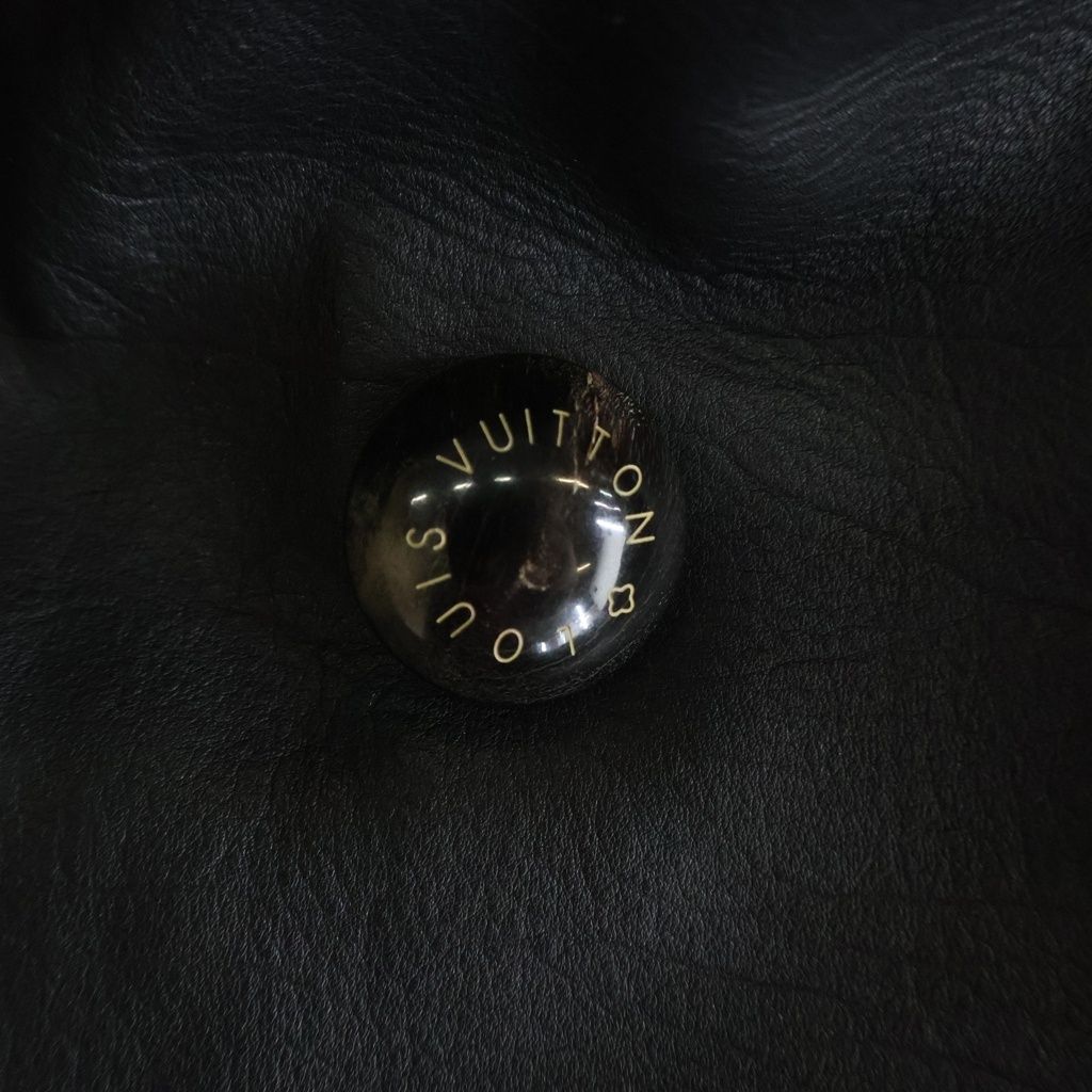 Louis Vuitton Rider's Jacket Leather Black 52 — view 7