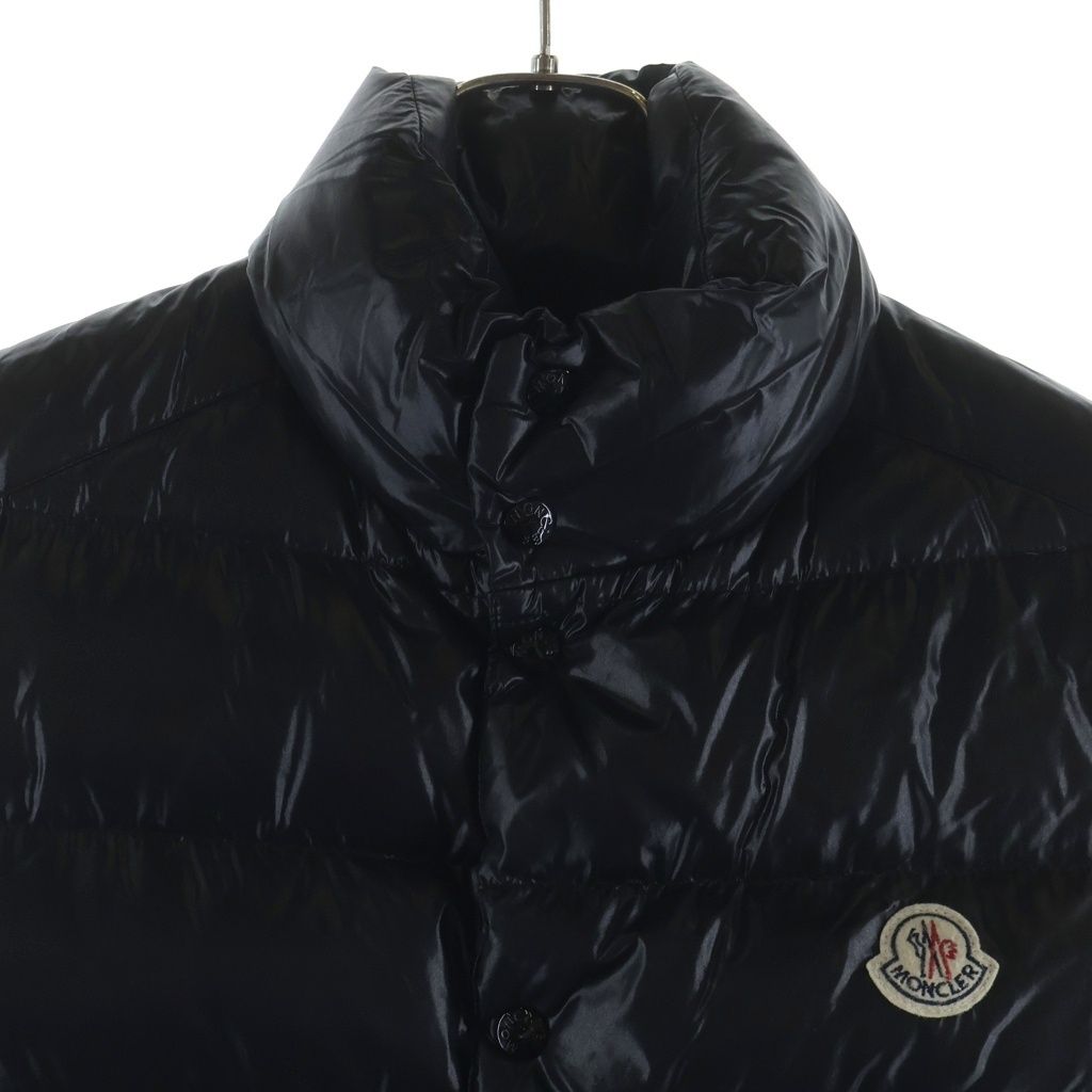 Moncler Tib Gilet Down Vest Black — view 3
