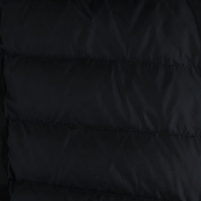 Moncler Maglione Tricot Cardigan Arm Knit Contrast Nylon Down Jacket Black — view 5
