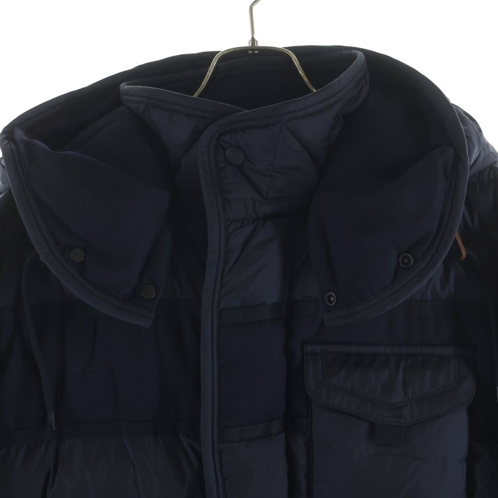 Moncler Ryan Hood Down Jacket Black — view 3