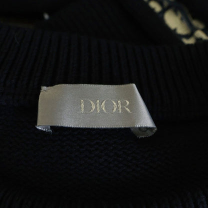 Dior Oblique Quinsart Knit Sweater Black — view 7