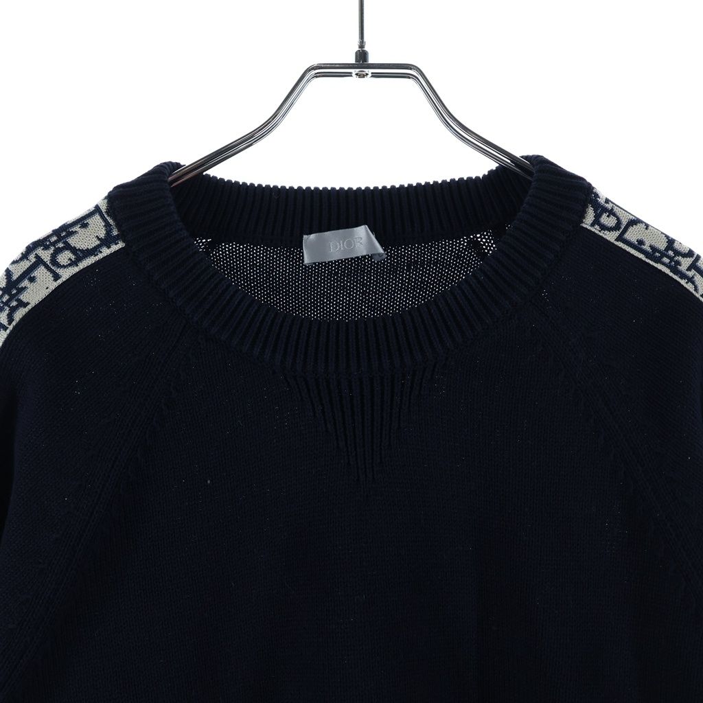 Dior Oblique Quinsart Knit Sweater Black — view 3