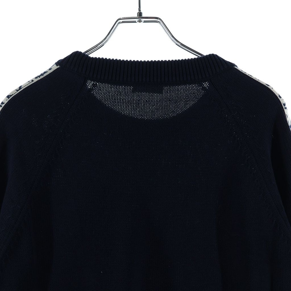 Dior Oblique Quinsart Knit Sweater Black — view 4