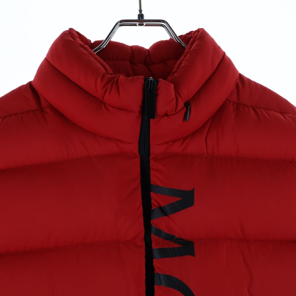 Moncler Amak Logo Print Zip Up Vest — view 3