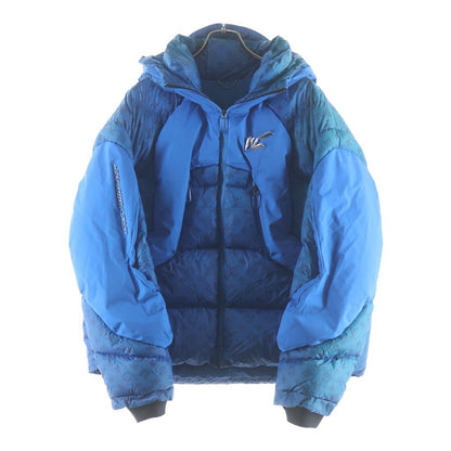 Louis Vuitton Monogram Heat Reactive Puffer Jacket Blue 46