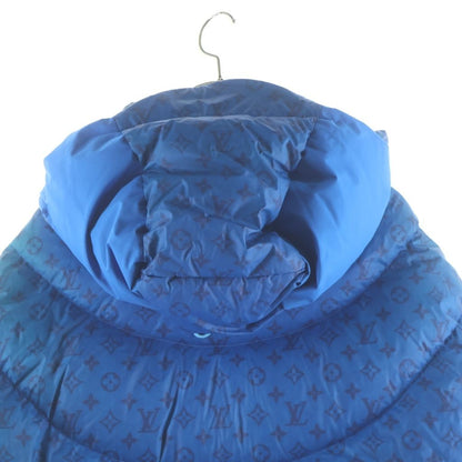 Louis Vuitton Monogram Heat Reactive Puffer Jacket Blue 46 — view 4