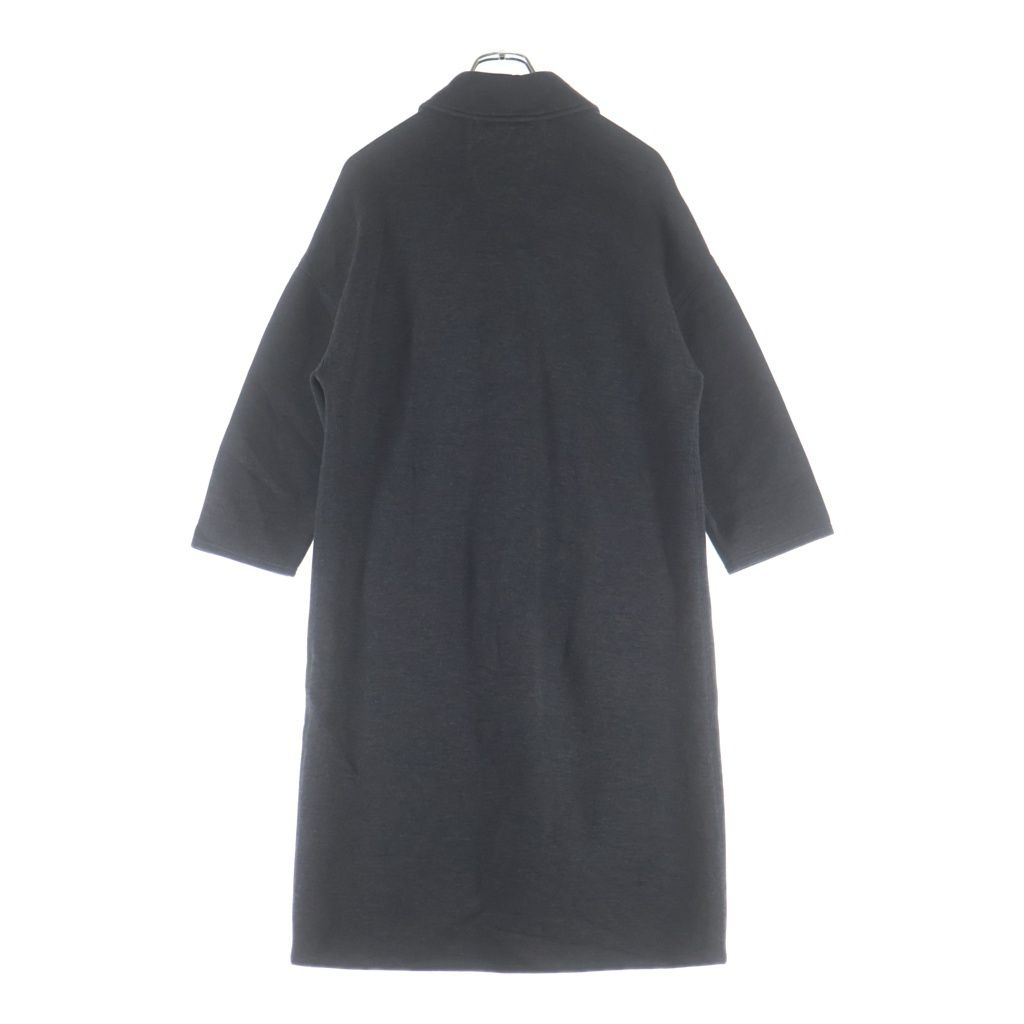 Max Mara S Coat Beads Charm Gray — view 2