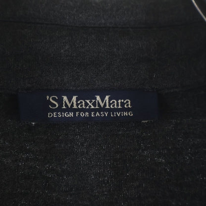 Max Mara S Coat Beads Charm Gray — view 8