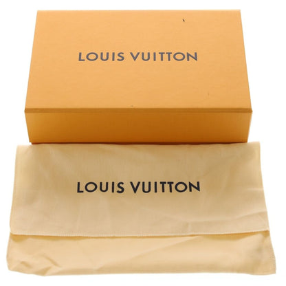 Louis Vuitton Monogram Eclipse Zippy XL Wallet Card Case Black Leather Silver — view 7