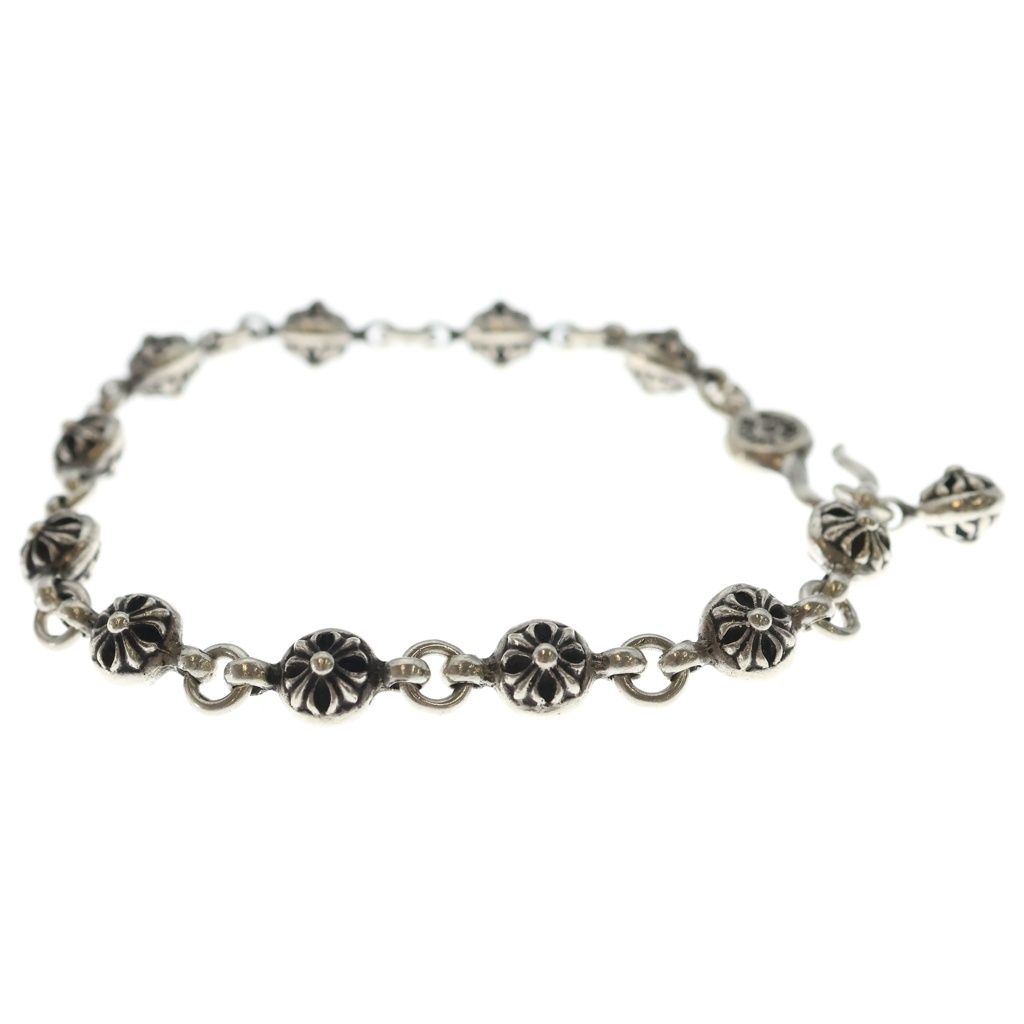 Chrome Hearts No1 Ball 1 Cross Bracelet Silver — view 4