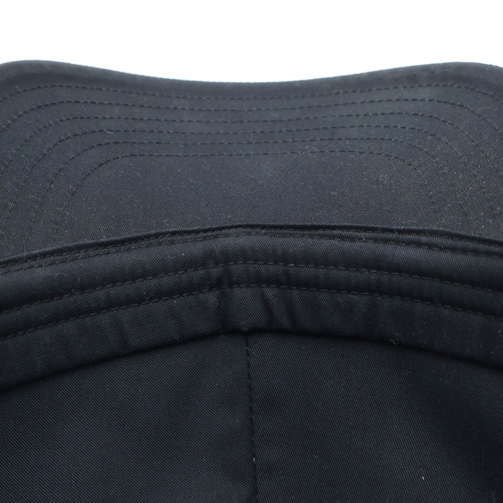 Celine Initial Cap Front Logo Baseball Cap Hat Navy — view 6