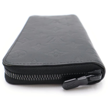 Louis Vuitton Monogram Shadow Vertical Round Zip Wallet — view 3