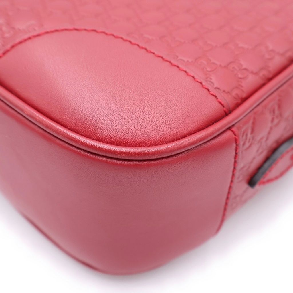 Gucci Leather Micro Guccissima GG Supreme Square Shoulder Bag — view 6