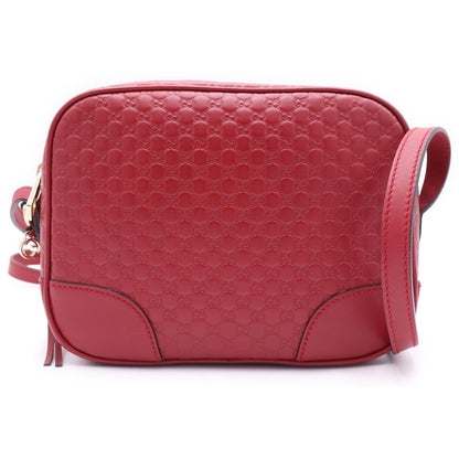 Gucci Leather Micro Guccissima GG Supreme Square Shoulder Bag