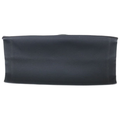 Saint Laurent Paris North South Tote Black Canvas Leather Silver — view 4