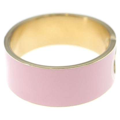 Gucci Interlocking Enamel Bracelet Bangle Pink — view 3