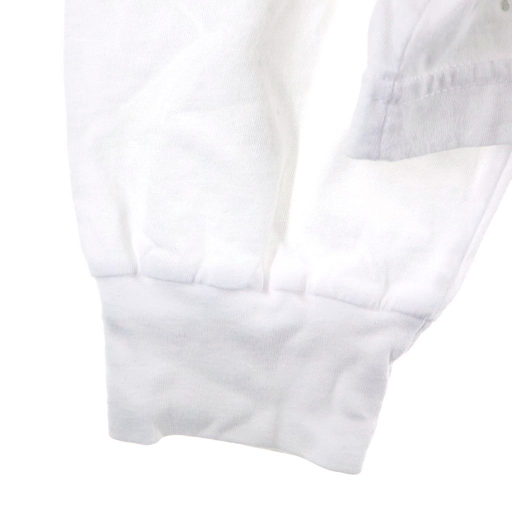 Chrome Hearts Flrl Crs Horseshoe L S Back Horse Sleeve Floral Long T-Shirt White — view 5