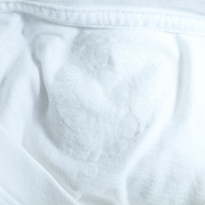 Chrome Hearts Flrl Crs Horseshoe L S Back Horse Sleeve Floral Long T-Shirt White — view 7