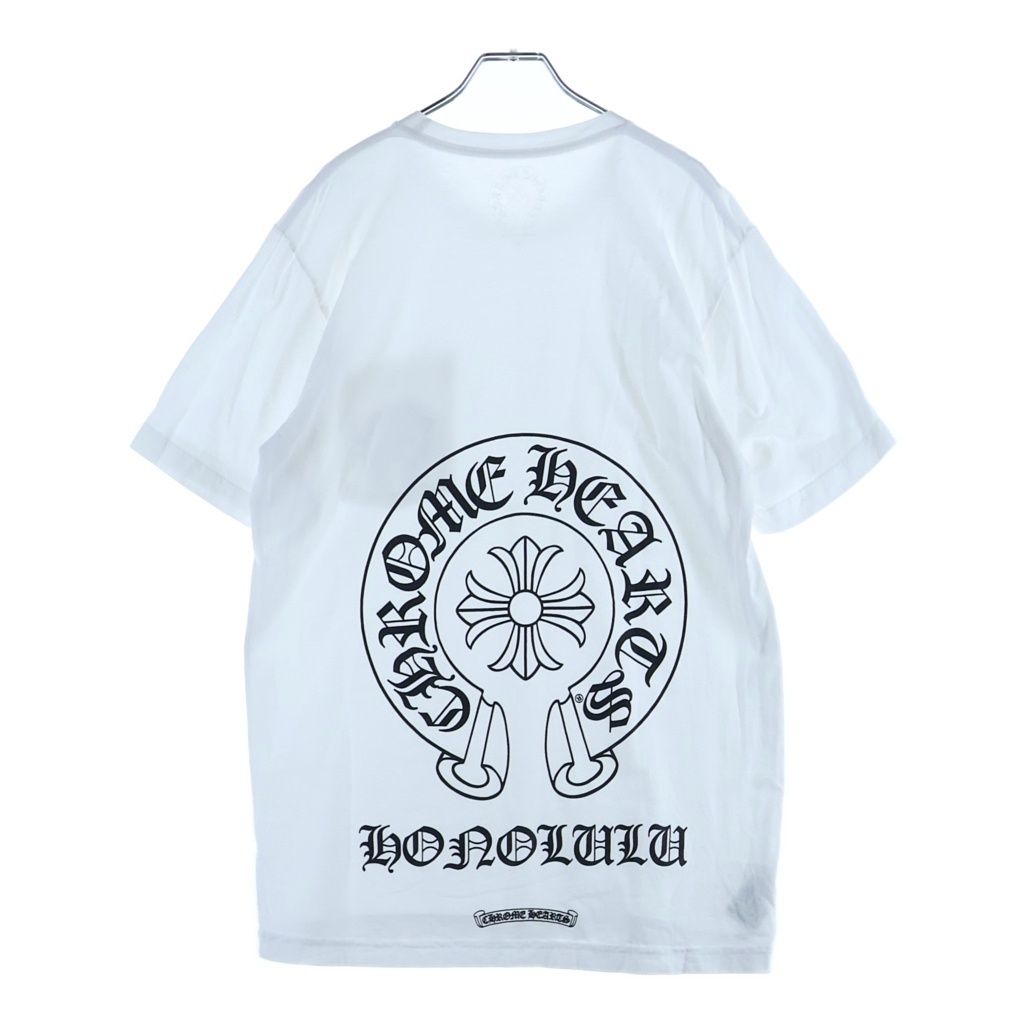 Chrome Hearts Honolulu Horseshoe S Tee Limited Back Crew Neck Short Sleeve
