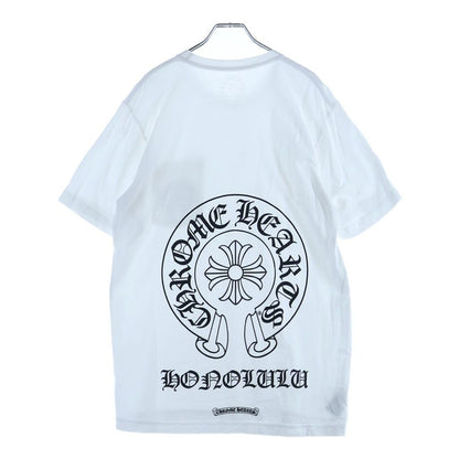 Chrome Hearts Honolulu Horseshoe S Tee Limited Back Crew Neck Short Sleeve