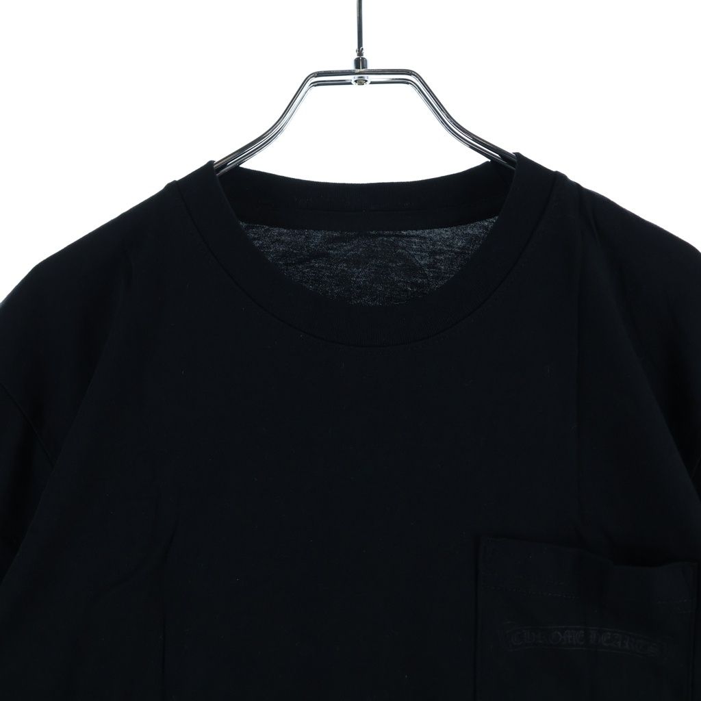 Chrome Hearts Vine Dagger S Tee Backstripe Short Sleeve Crew Neck T-Shirt Black — view 3