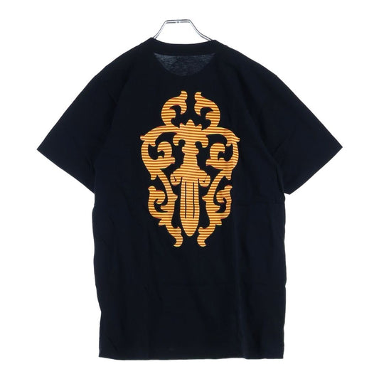 Chrome Hearts Vine Dagger S Tee Backstripe Short Sleeve Crew Neck T-Shirt Black