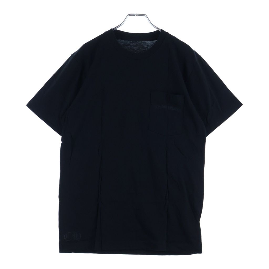 Chrome Hearts Vine Dagger S Tee Backstripe Short Sleeve Crew Neck T-Shirt Black — view 2