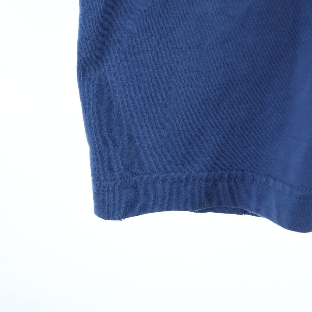 Dior Logo Printed T-Shirt Print Short Sleeve Blue — view 6