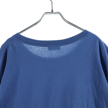 Dior Logo Printed T-Shirt Print Short Sleeve Blue — view 4